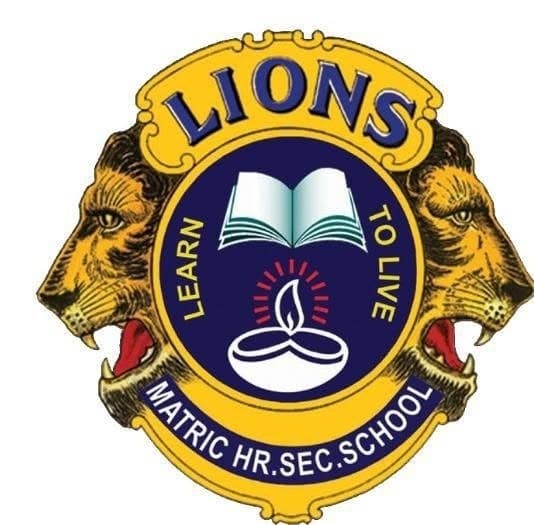 Paramakudi Lions School Logo